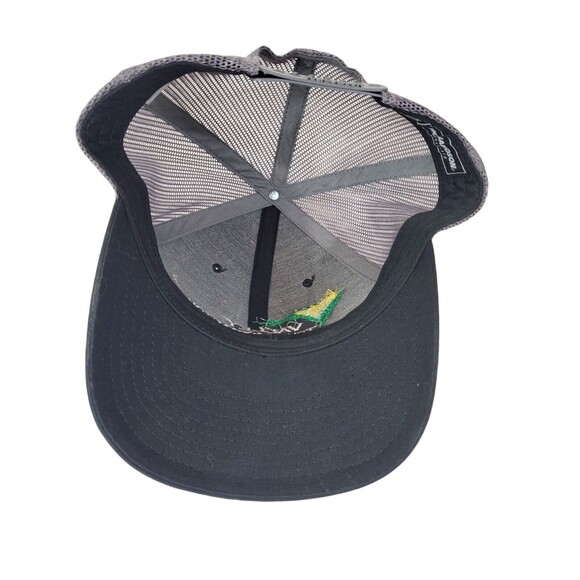 Trucker Hat Cap Mesh Snapback Valley Truck & Tractor Co Black Logo Ag Fishing - Picture 11 of 14